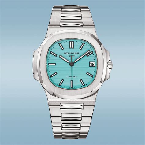 patek philippe tiffany blue nautilus.